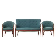 Sette and Pair of Chairs by Fritz Henningsen 12