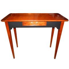 Custom Cherrywood and Ebony Console Table 3