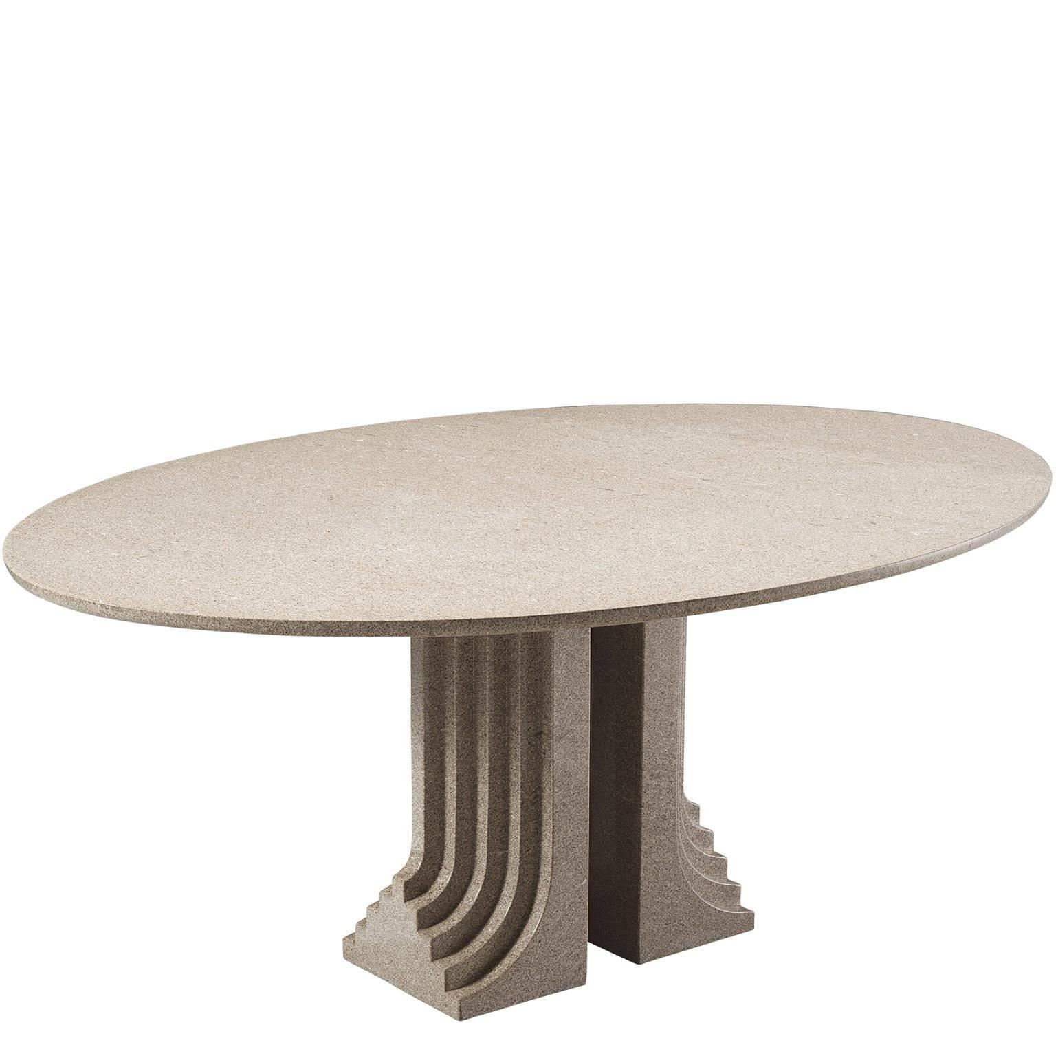 Carlo Scarpa 'Samo' Table for Simon in Granite For Sale at 1stDibs