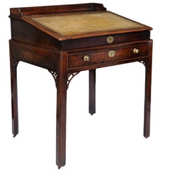 Rare George III Mahogany Gentlemen’s Travelling Desk, circa 1760