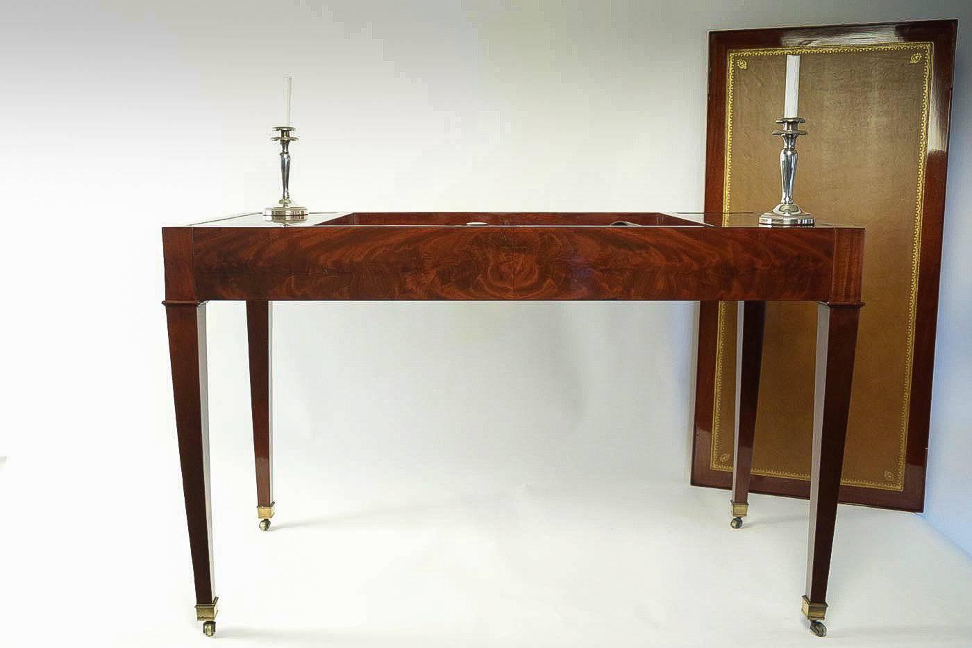 Jacob Freres Rue Meslée French Directoire Period Reversible Desk and Tric-Trac 1