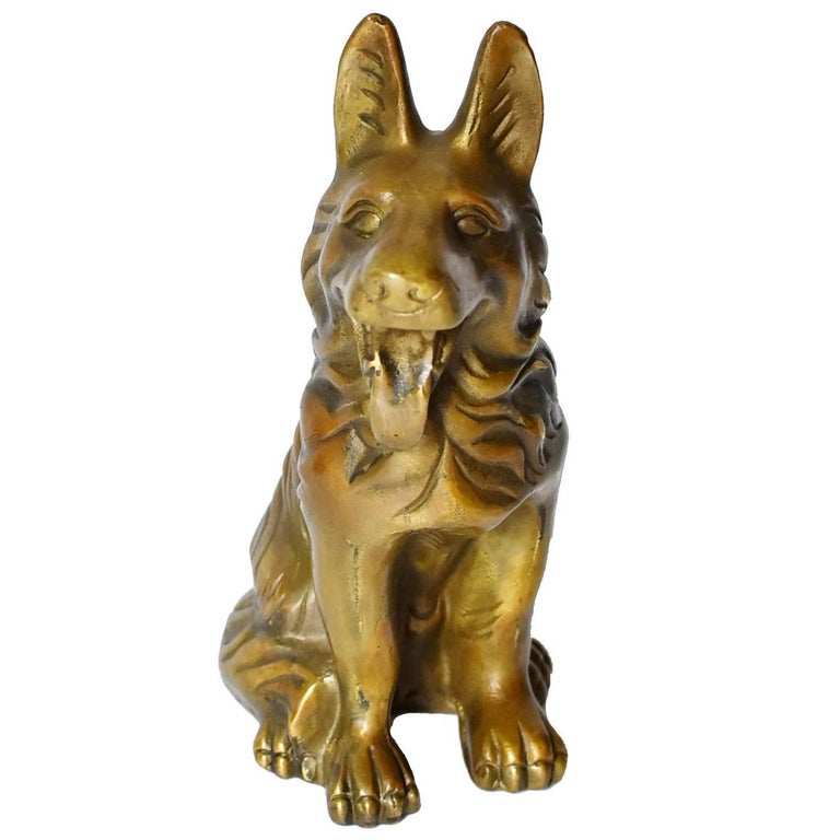 Brass Dog For Sale at 1stDibs