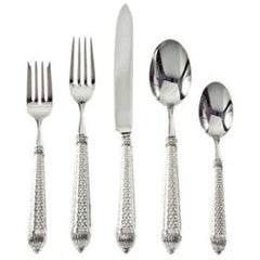 Raffaello by Ricci Stainless Steel Flatware Tableware Set Service 12 New 65 Pcs