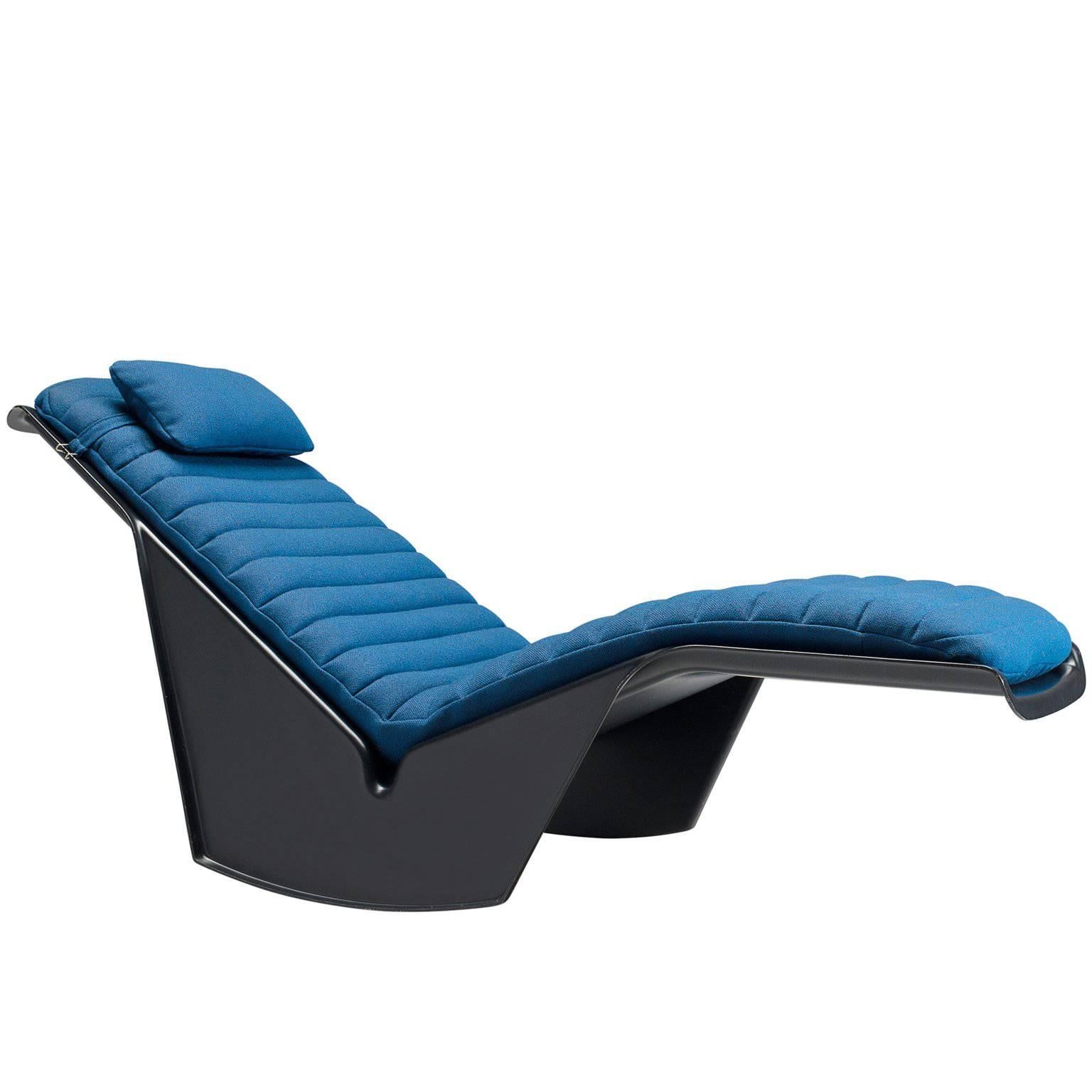 'Serpentina' Rocking Lounge Chair by Burchard Vogtherr