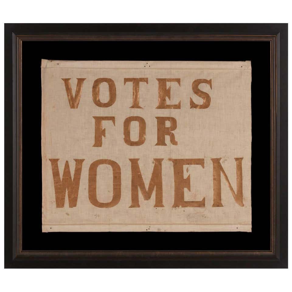 American Suffragette Banner with