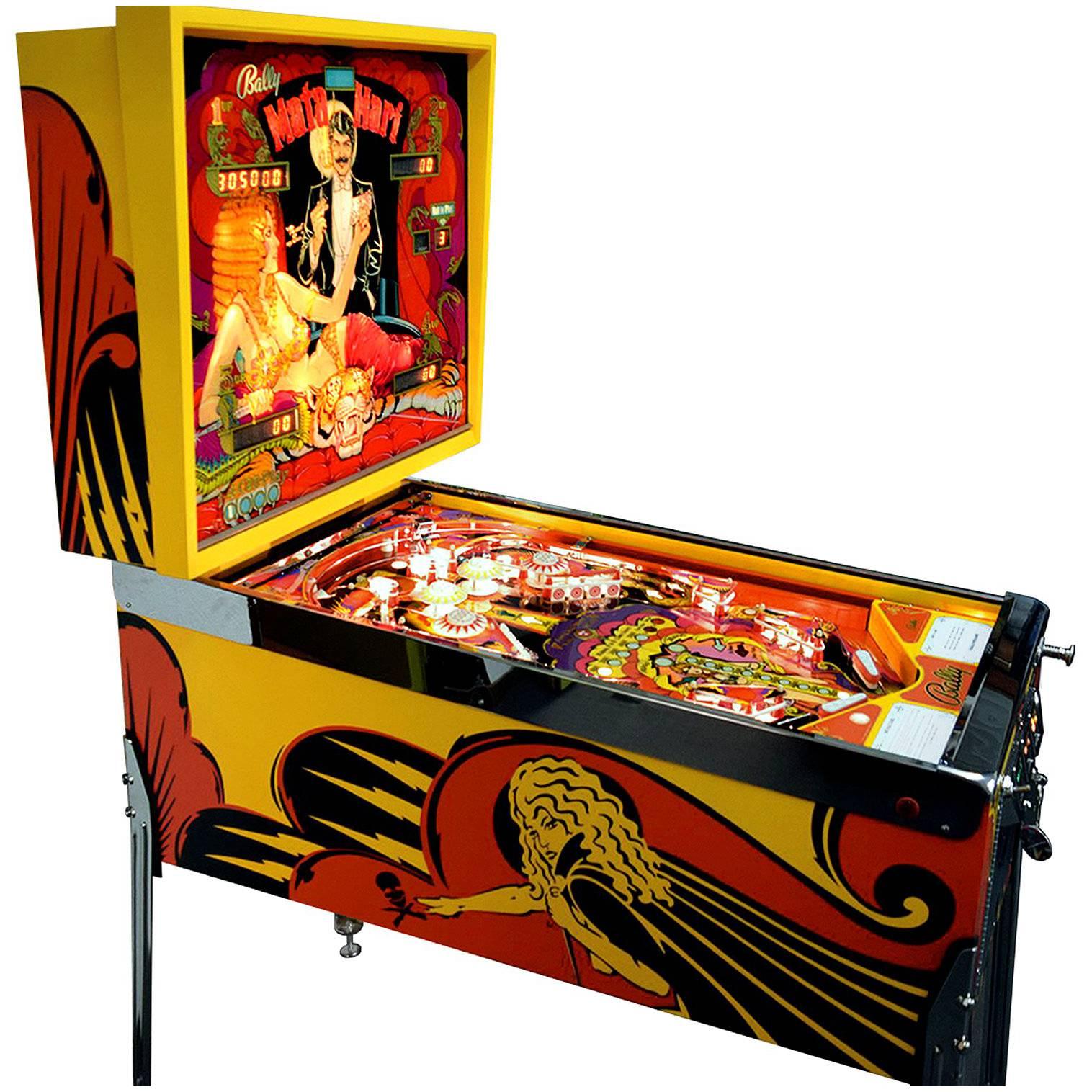 Bally Mata Hari, Vintage Pinball Machine, 1978 Prototype For Sale