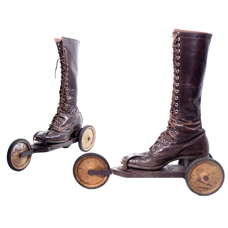 Roller Skates, circa 1910s For Sale at 1stdibs