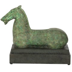 Stone Replica of a Greek Horse