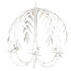 Contemporary Palm Leaf Chandelier