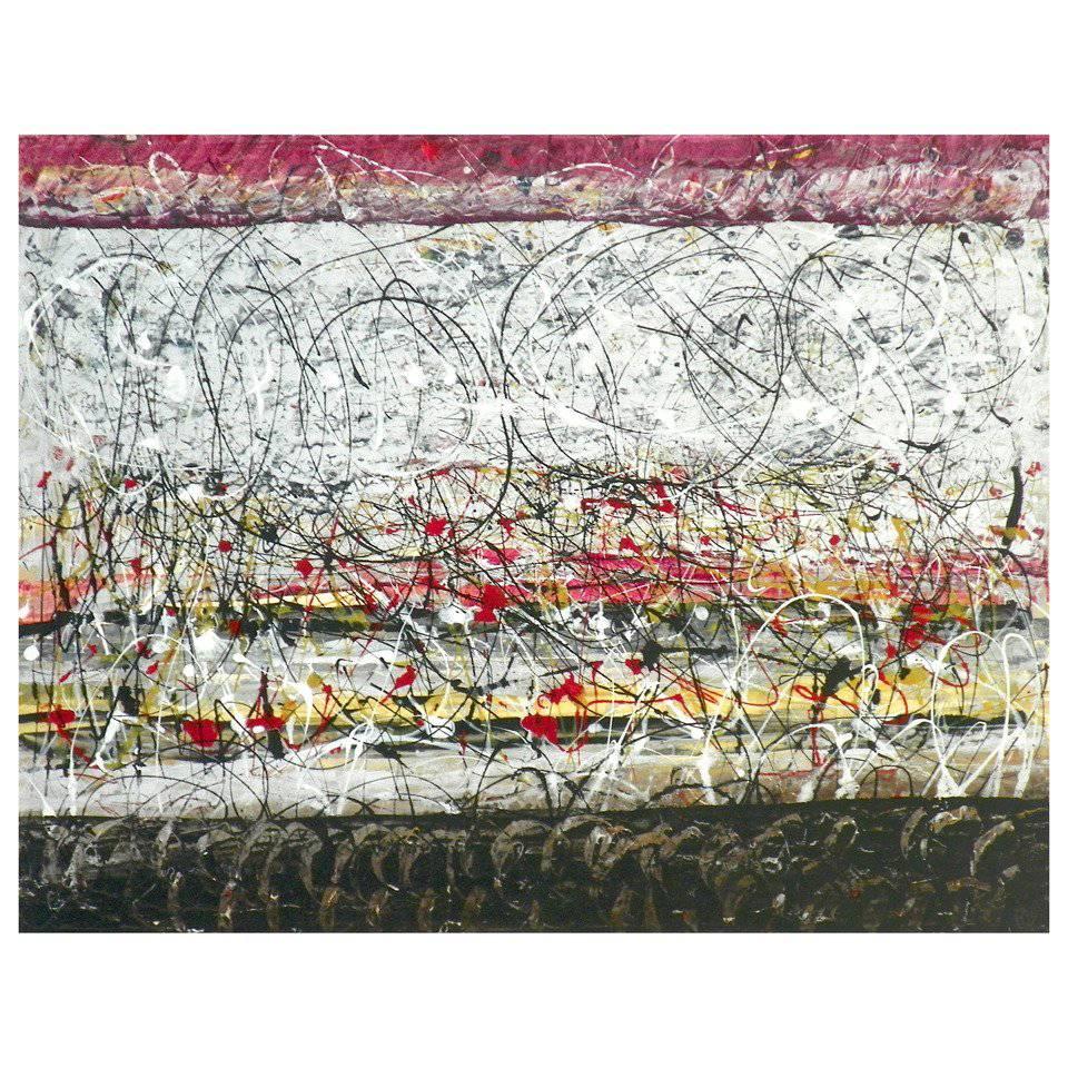 Abstract Painting by Tancredi Parmeggiani For Sale
