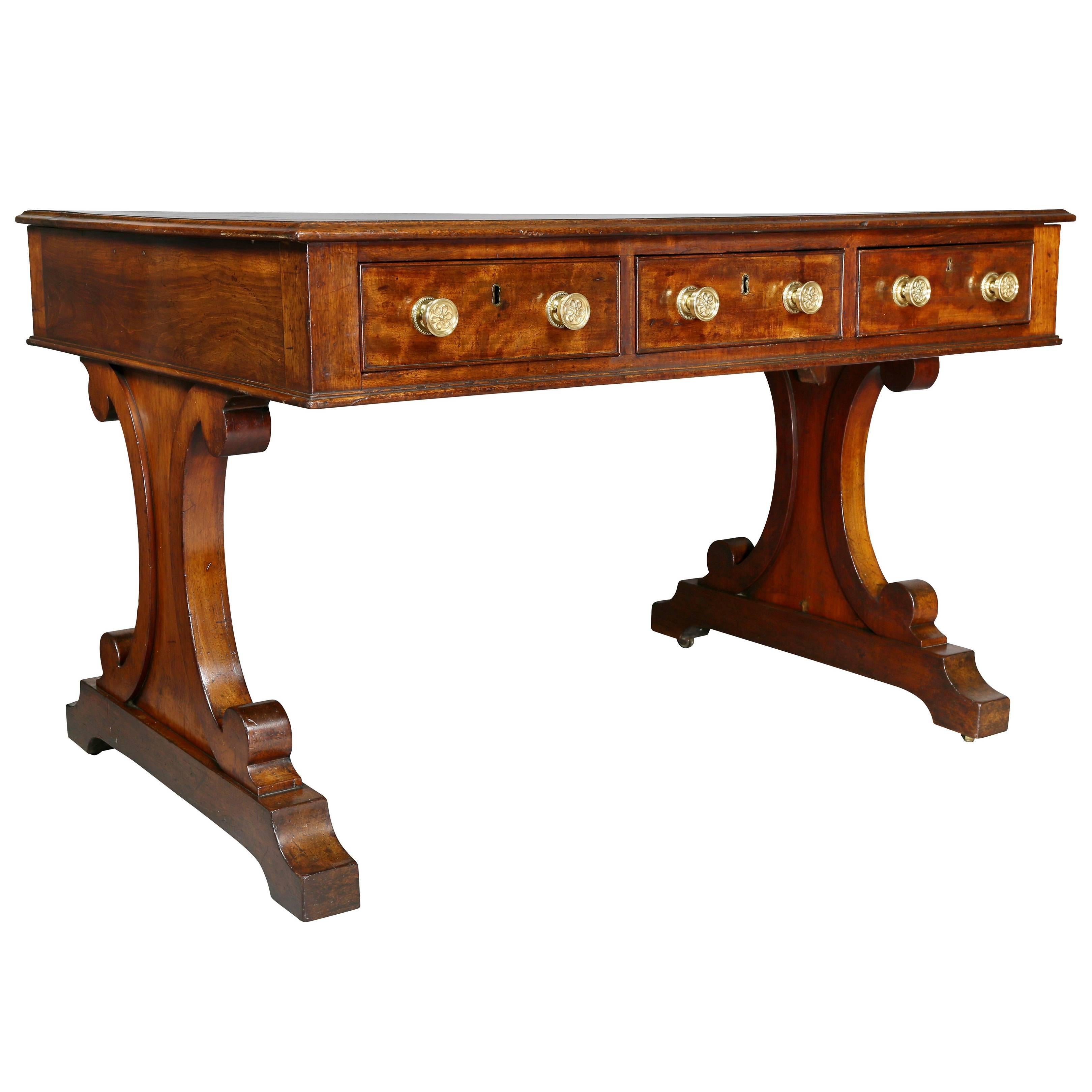 William iv Mahogany Writing Table For Sale