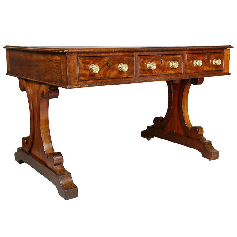 William iv Mahogany Writing Table For Sale at 1stdibs