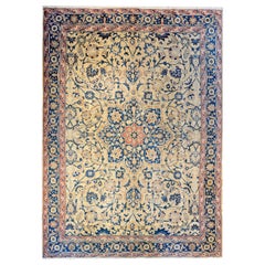 Merveilleux tapis de Tabriz du début du XXe siècle