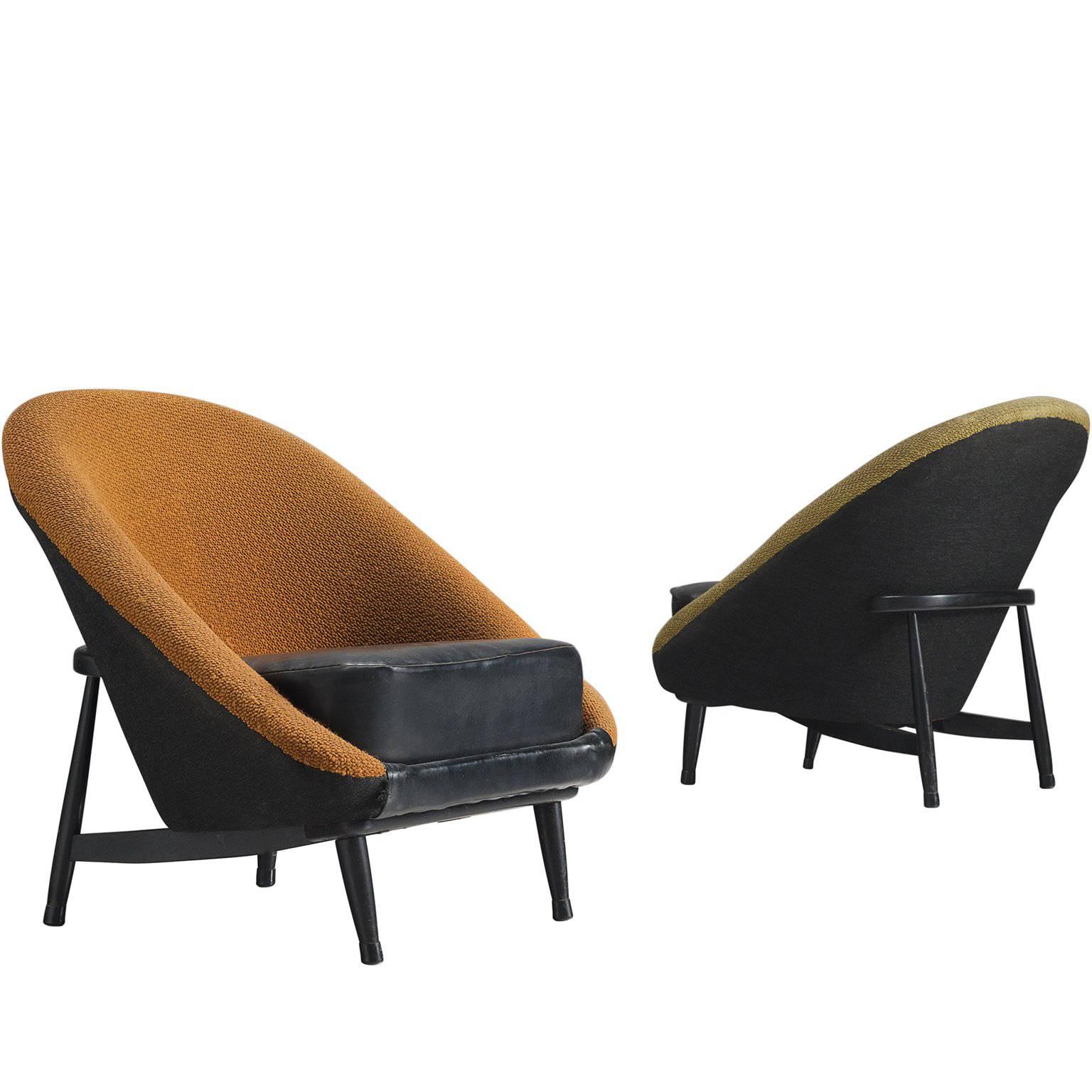 Pair of Theo Ruth for Artifort Armchairs