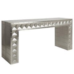 Talitha Nickel Waterfall Console