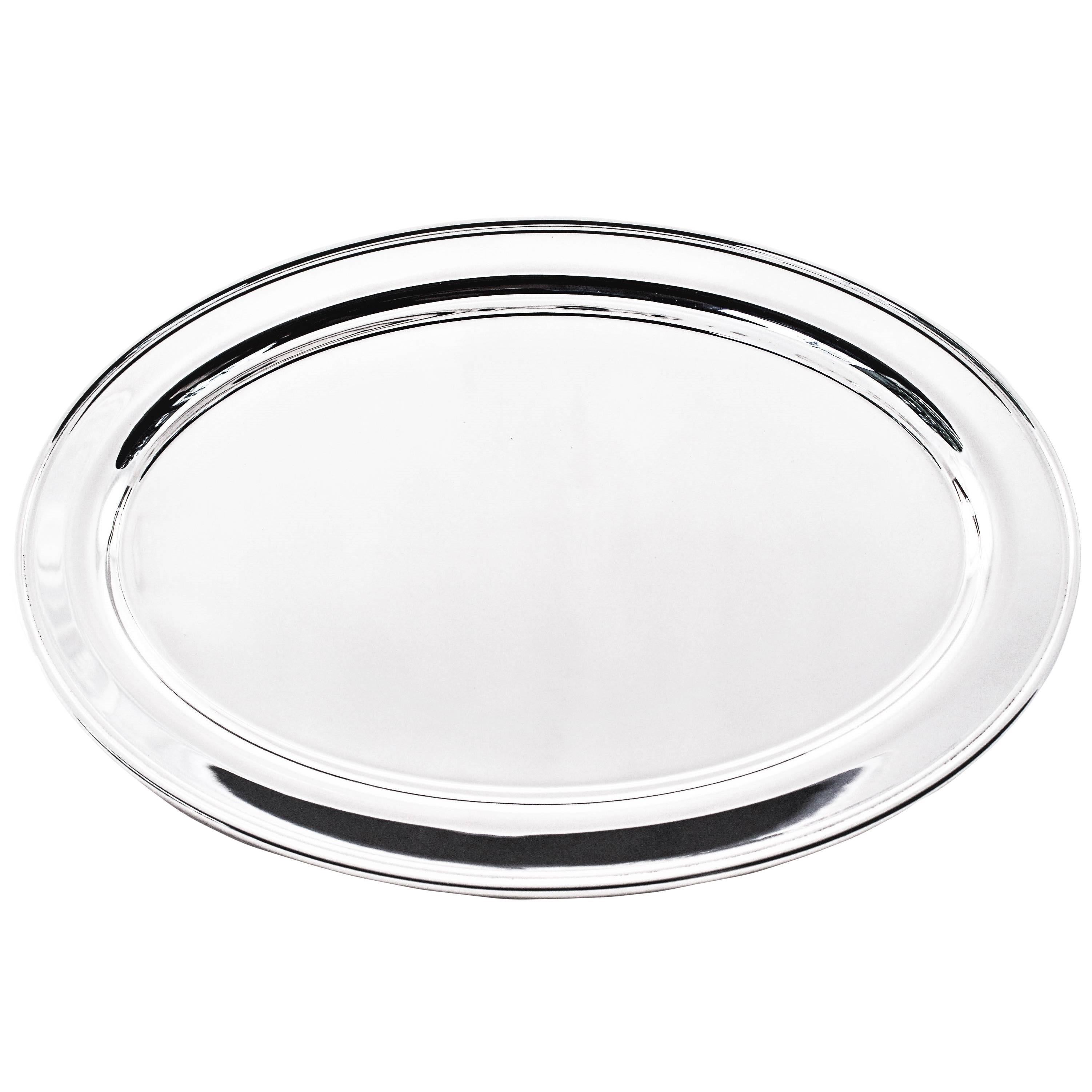 Oval Tray by Manchester