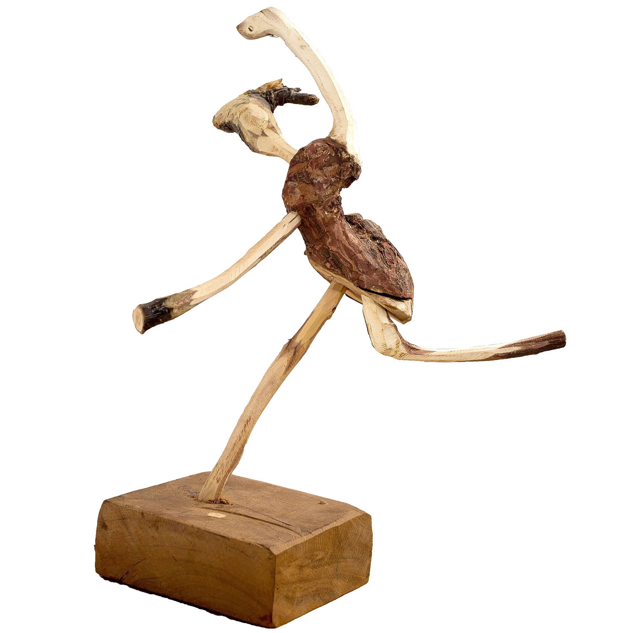 Wooden Ballerina by Cícero Rodrigues