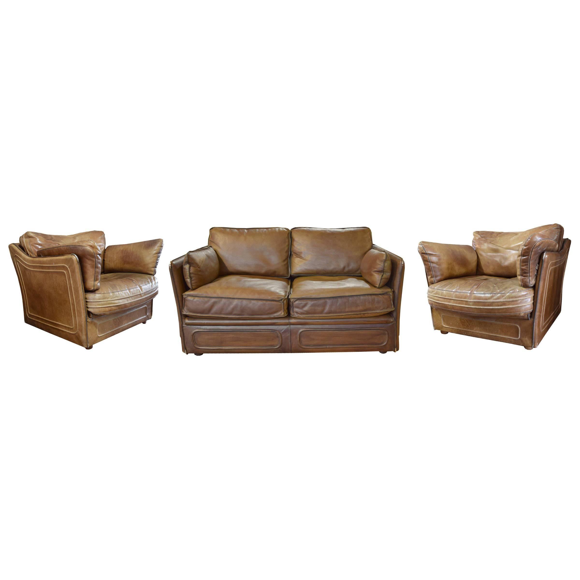 Arcon Leather Suite