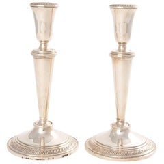 Vintage Poole Sterling Candlesticks