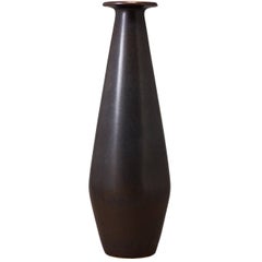 Gunnar Nylund Stoneware Vase by Rörstrand Ab, 1950s