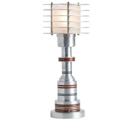 Extremely Rare Pattyn Products Table Lamp, circa 1935