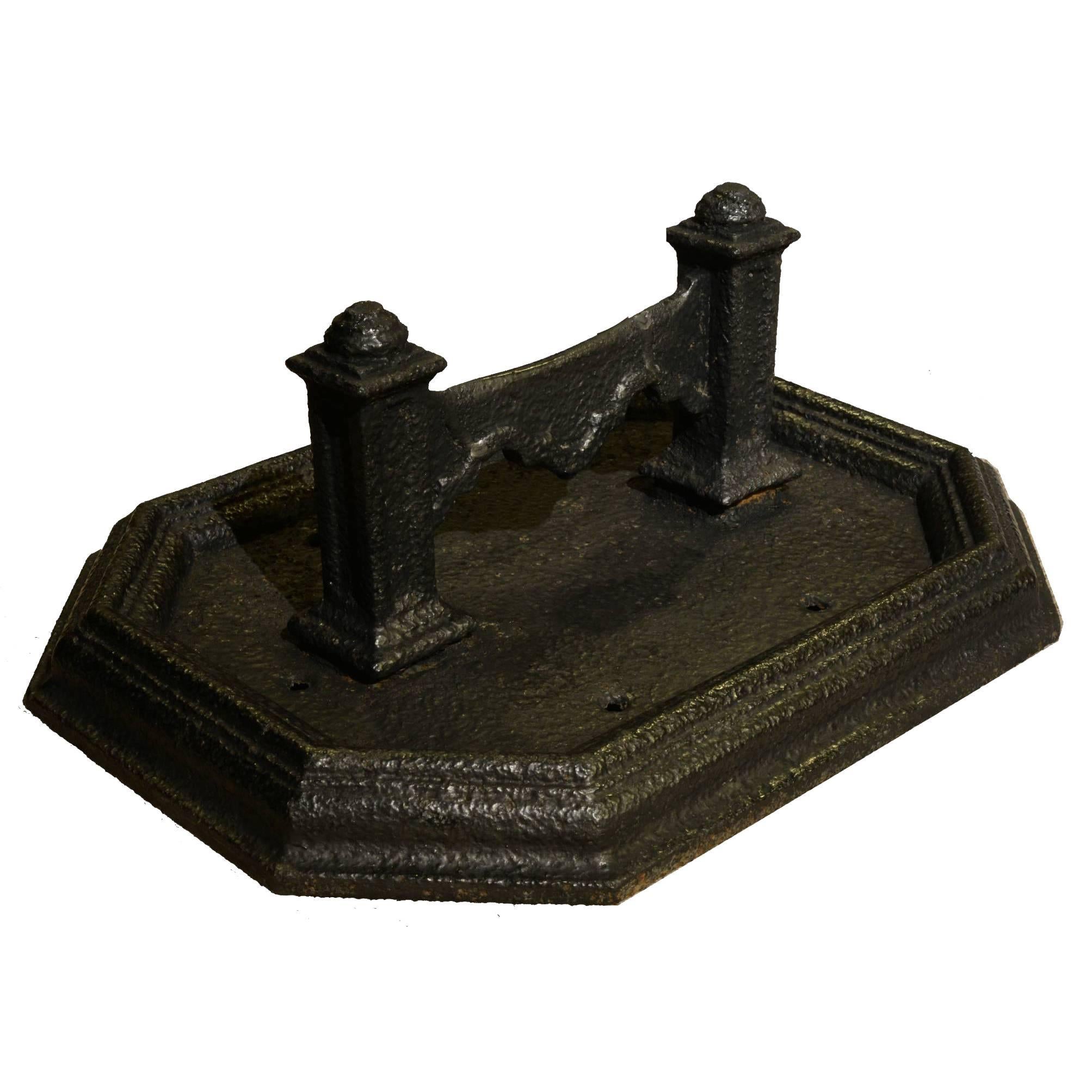 Large Cast Iron Boot Scraper