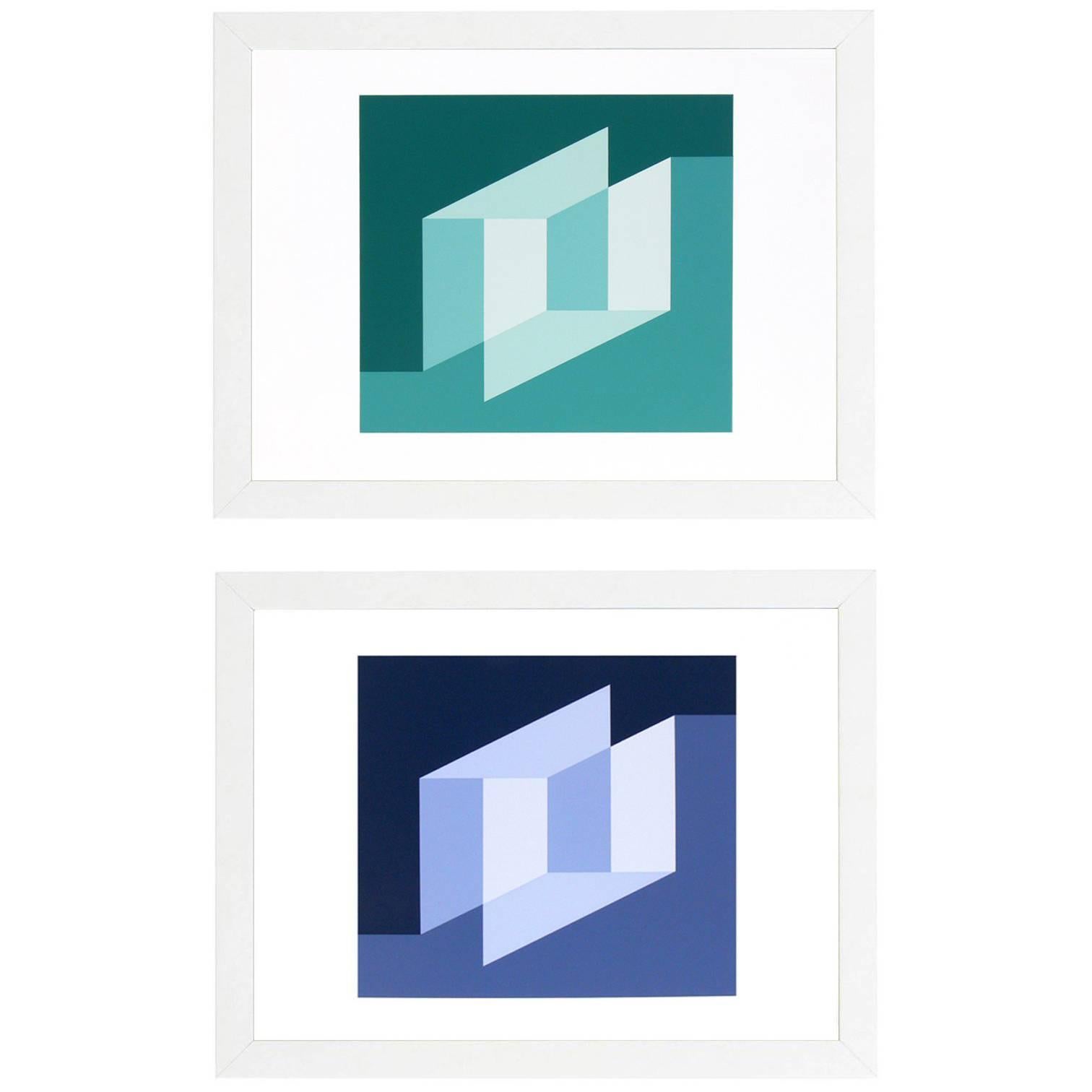 Abstract Lithographs by Josef Albers from Formulation and Articulation For Sale