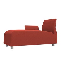 Lounge Conversation Upholstered Red Sofa Satyendra Pakhale 21st Century