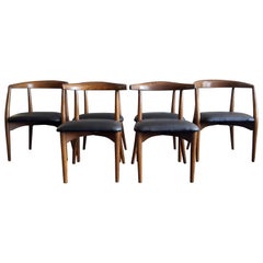 Used Set of Six Lawrence Peabody Sculptural Dining Chairs