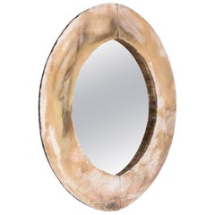 Irys Mirror Art Glass Silvering Wall Sculpture by Sabrina Landini