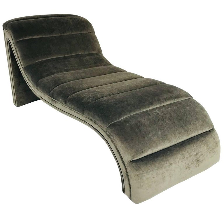 Chaise Lounge, Custom at 1stDibs
