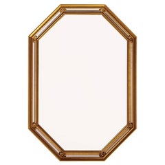 Beautiful Vintage French Regency Giltwood Wall Mirror, 1950s