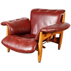 Retro Sergio Rodrigues Sheriff Chair for ISA Bergamo, Italy, 1960