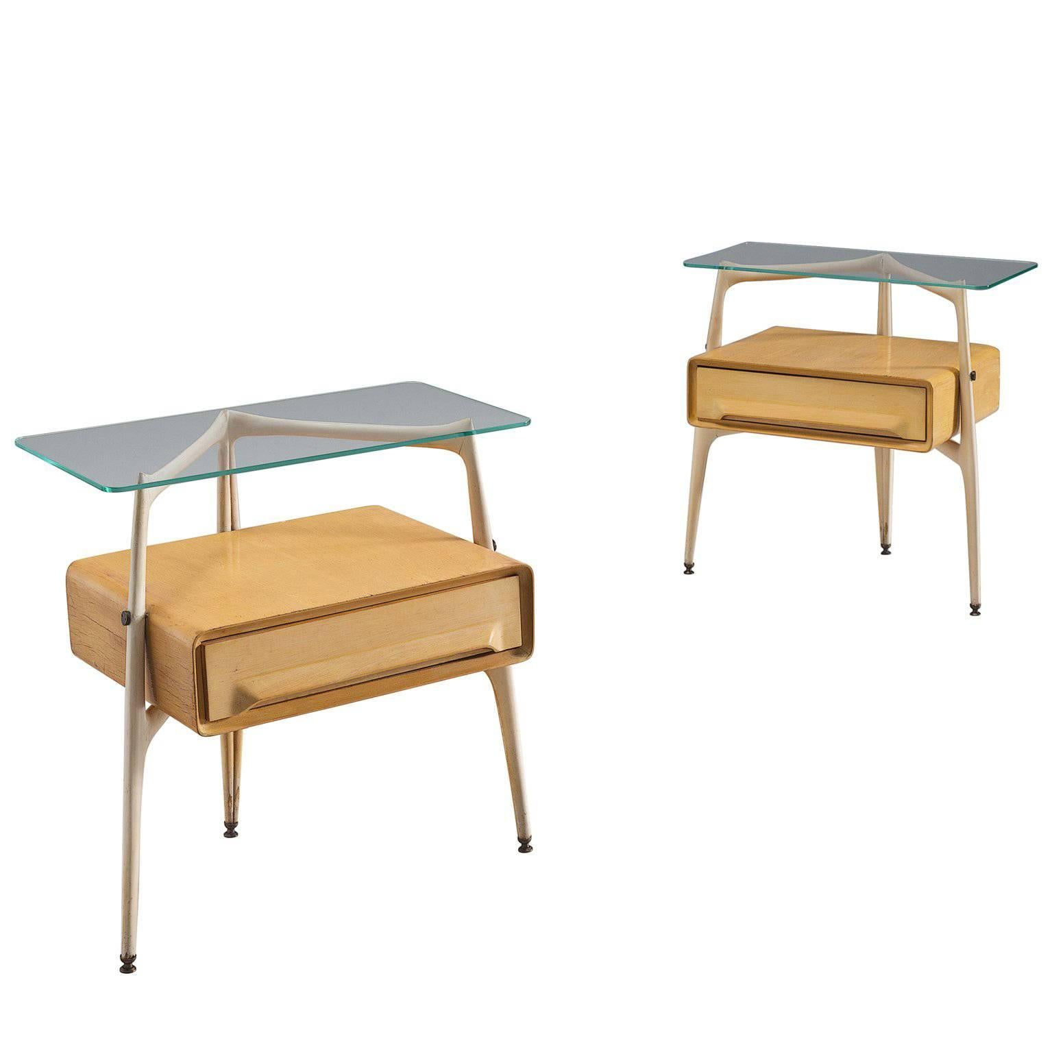 Silvio Cavatorta Side Tables, circa 1955