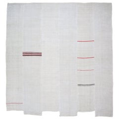 Large Jute Kilim Rug