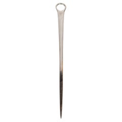 18th Century British Silver Plated Letter Opener by Robert Cruickshank