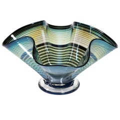 Blown Glass Bowl by D. Reed
