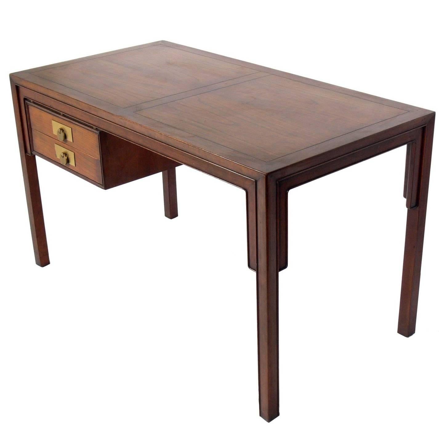 Asian Inspired Desk by Michael Taylor for Baker For Sale