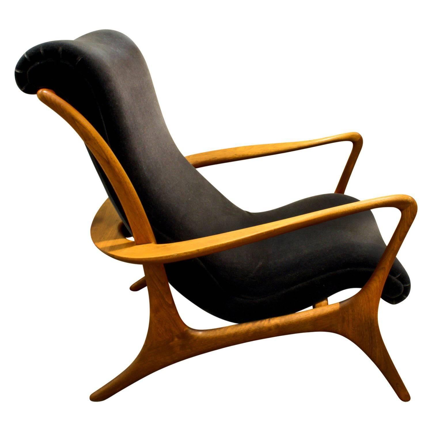 Vladimir Kagan Sculpted Contour Chair, 1950s