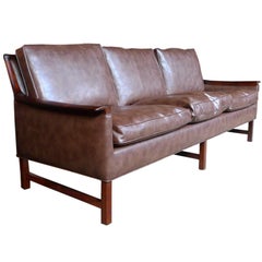 1960s Swedish Rosewood Sofa by Bröderna Anderssons