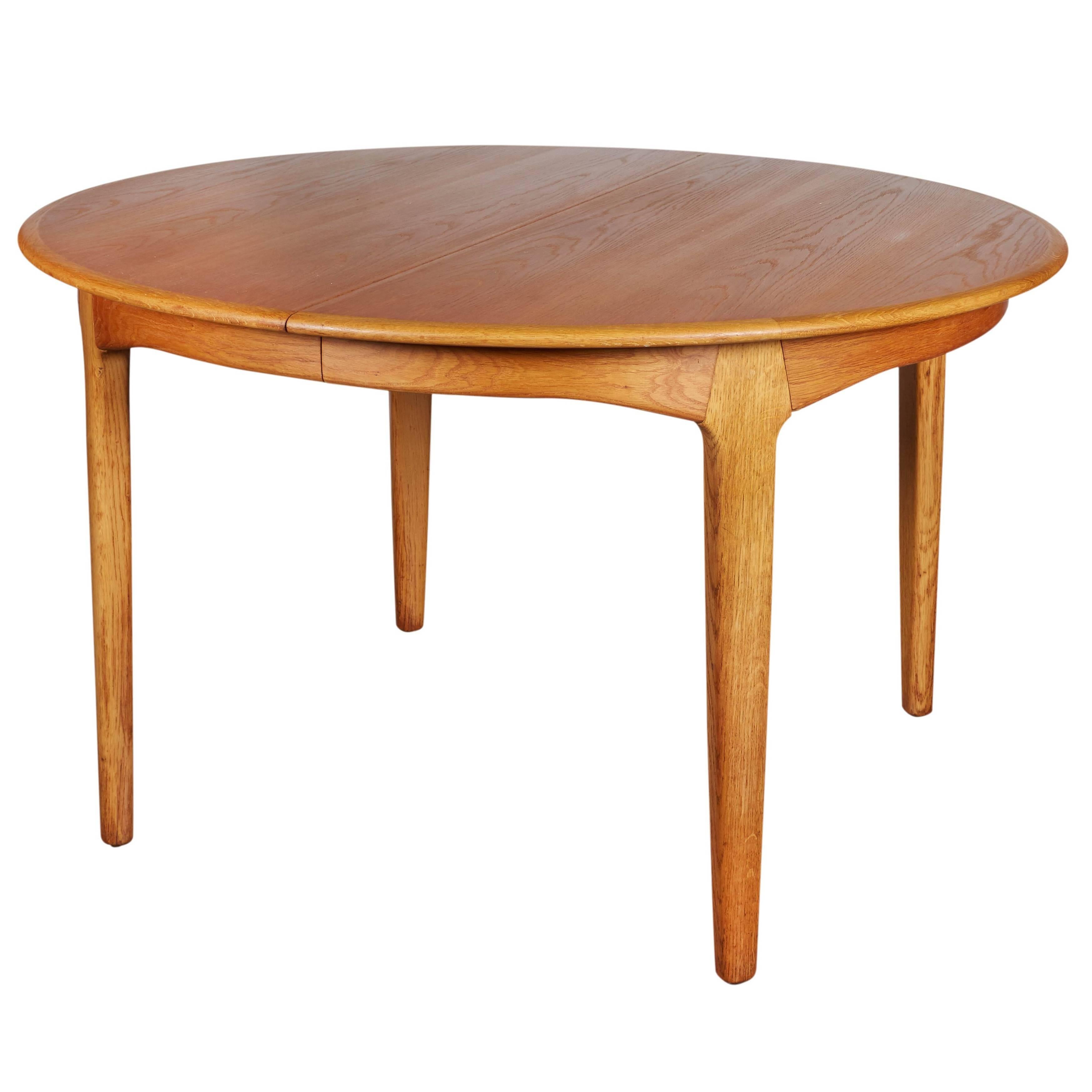 Henning Kjaernulf Round Dining Table