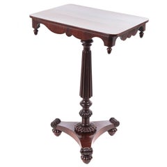 Quality William iv Rosewood Wine/Lamp Table