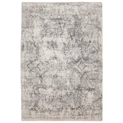 Contemporary Rug. Abstract Design in Beige and Gray Colors. 2, 45 x 3, 55 m.