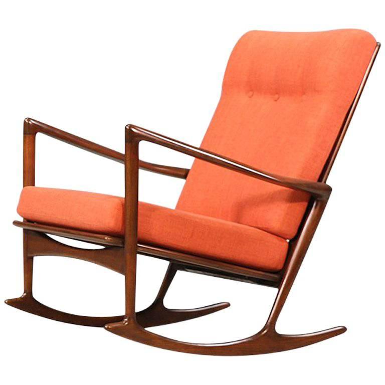 Ib Kofod-Larsen Rocking Chair by Selig