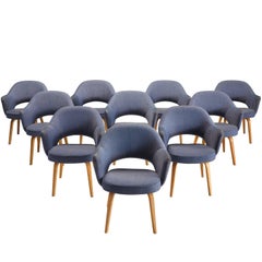 Eero Saarinen Set of Ten Executive Chairs for Knoll