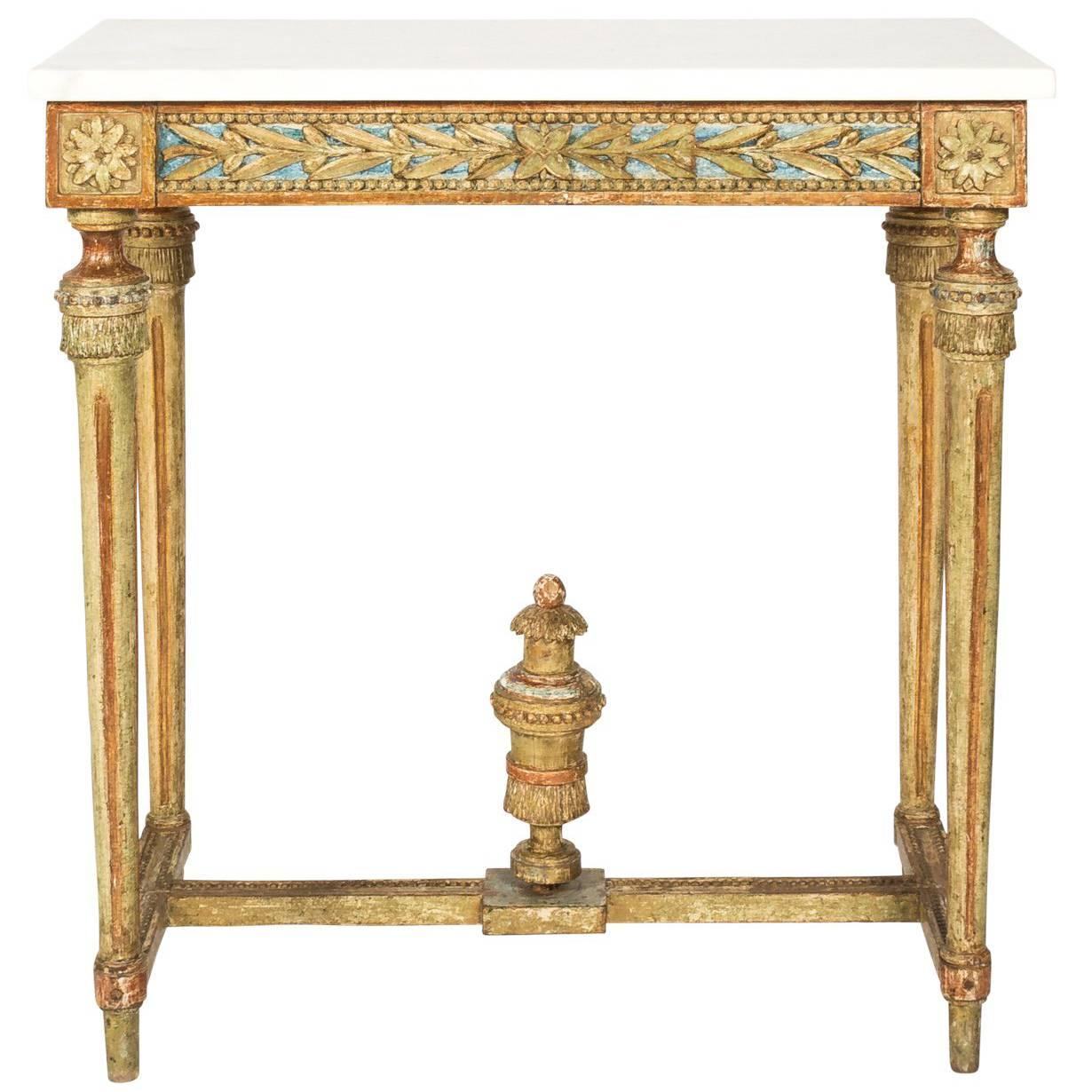 18th Century Gustavian Console Table For Sale