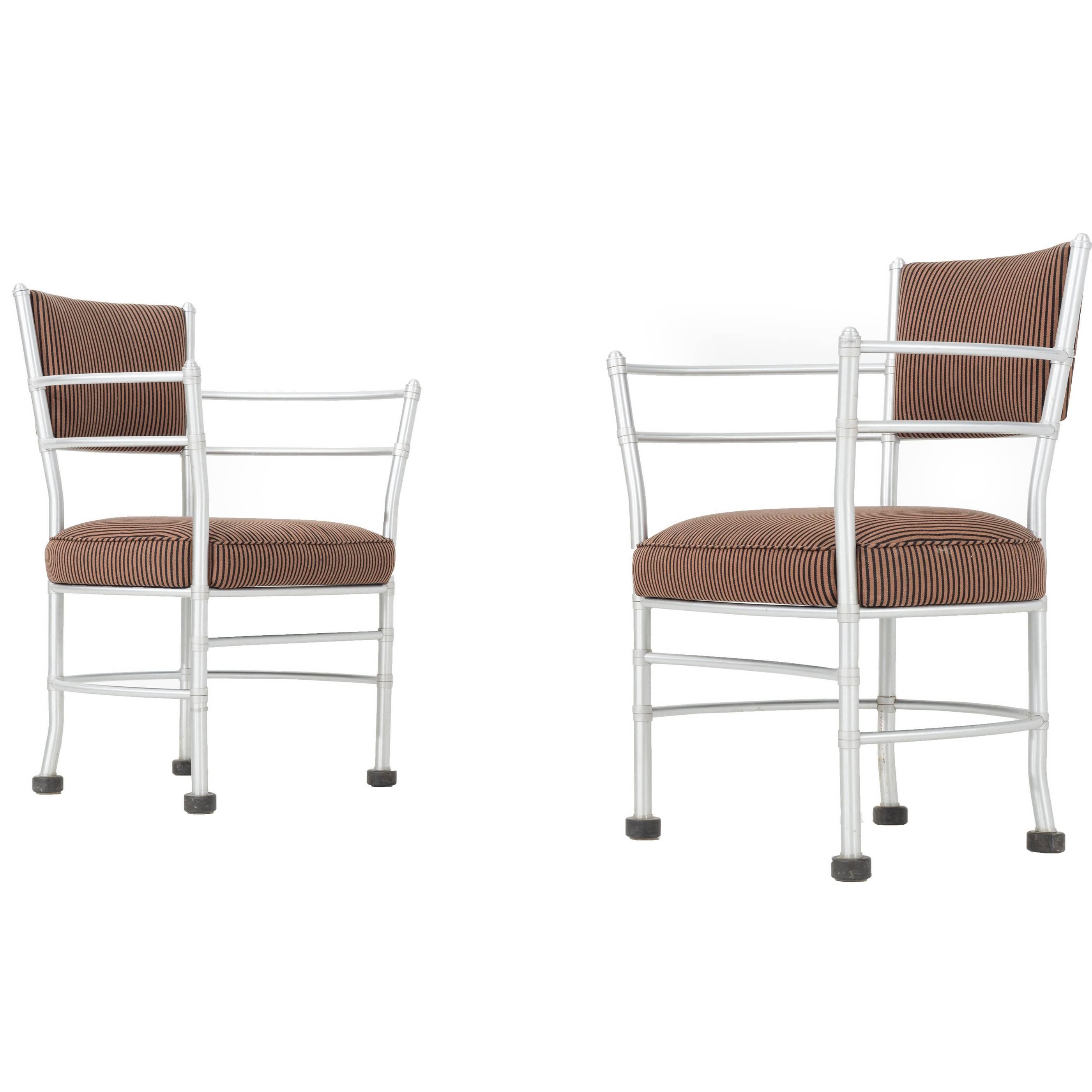 Pair of Warren McArthur Aluminium Chairs