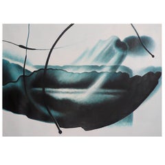 ""Heavenly Body LXX"" von Taeko Mima Öl auf Leinwand Gemälde, 2001