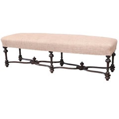 Napoleon III Ebonized Bench