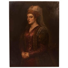 Saint Catherine after Titian, Italy, circa 1860